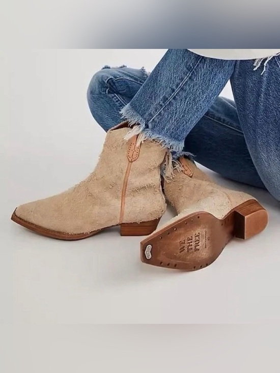 Free People Shoes - Free People We The Free Wesley Ankle Boots | English Khaki | 36.5/6.5